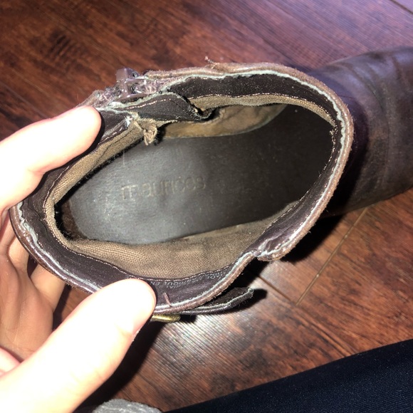 Maurices chocolate brown booties. - Picture 4 of 6